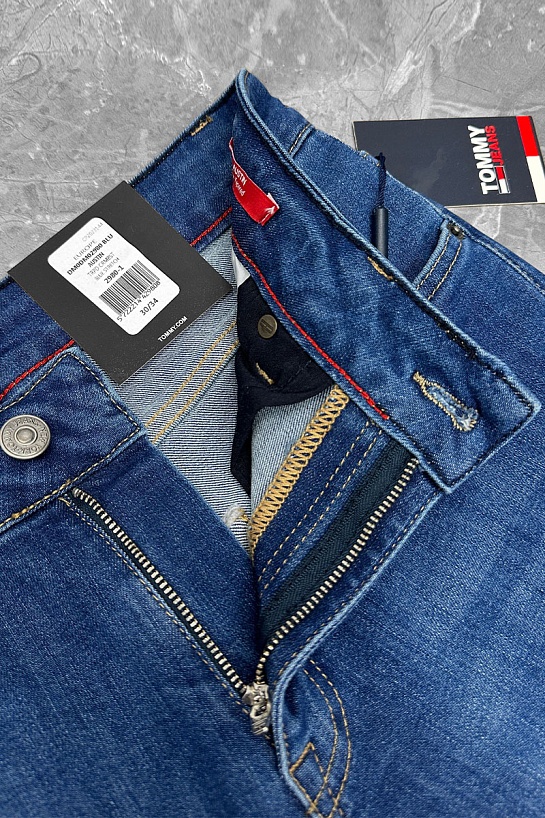 Мужские синие джинсы Tommy Hilfiger Austin Slim Tapered