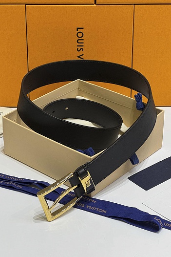 Кожаный ремень Louis Vuitton Pont Neuf premium   