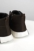 Кроссовки с мехом Hermes Bouncing high-top - Brown