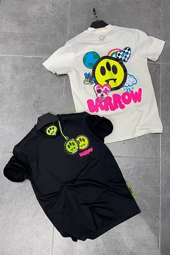 Мужская чёрная футболка Barrow   
