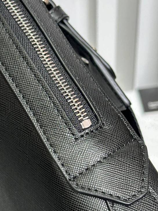 Кожаный портфель Montblanc Sartorial premium 39x28x5 см