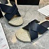 Мужские шлёпанцы Ermenegildo Zegna leather - Navy