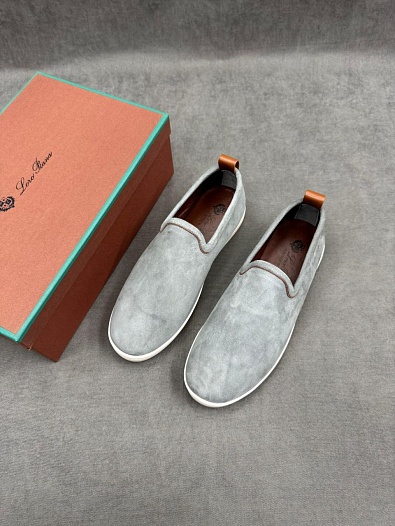 Мужские лоферы Loro Piana Venice Walk - Brisk Blue   