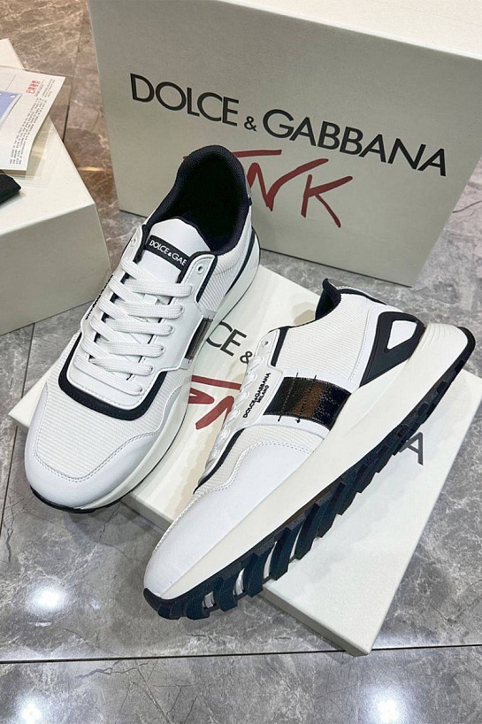 Мужские комбинированные кроссовки Dolce & Gabbana