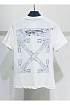 Белая футболка Off-White teenage engineering