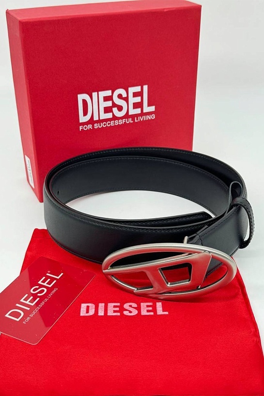 Кожаный ремень Diesel (ширина 3.8 см, длина 100 / 105 см)
