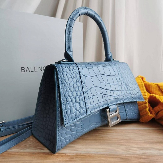 Кожаная сумка Balenciaga Hourglass S 23x14.5 см   