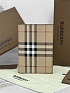 Кожаная обложка для паспорта Burberry Check Premium 14x10x2 см