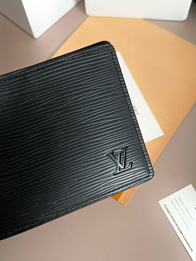 Кожаный кошелёк Louis Vuitton Slender Premium 11x8.5x1 см   