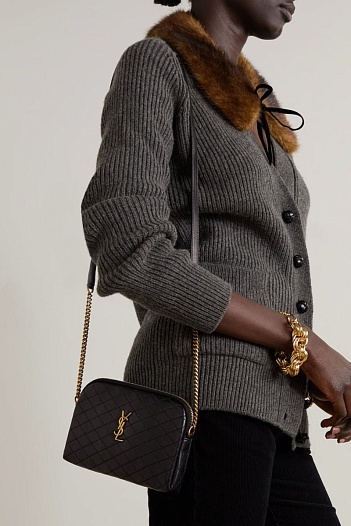 Кожаная сумка Yves Saint Laurent Gaby 20x14 см   