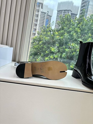 Женские кожаные сапоги Maison Margiela premium   