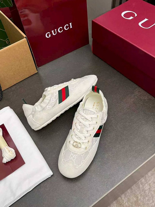 Женские кроссовки Gucci GG Shift premium