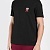 Футболка чёрного цвета Tommy Hilfiger logo-embroidered