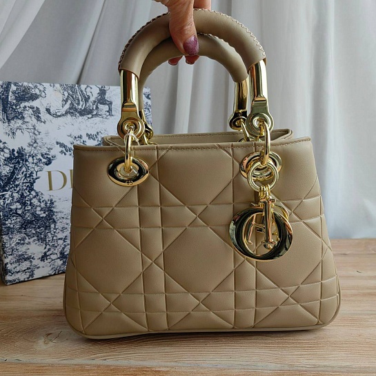 Женская сумка Christian Dior Lady D-Sire 25x18 см (6 расцветок)