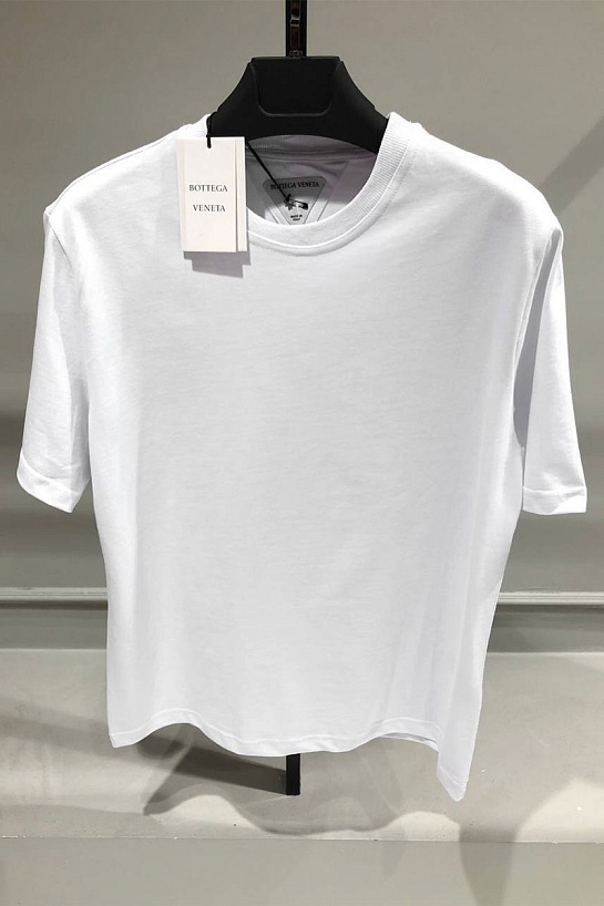 Белая оверсайз футболка Bottega Veneta basic