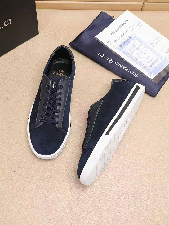 Мужские замшевые кроссовки Stefano Ricci