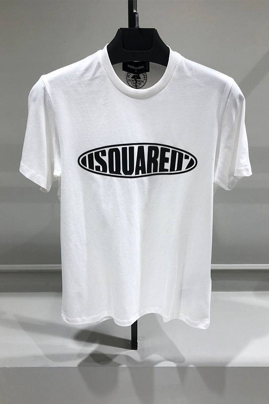 Белая футболка Dsquared2 Surf Board