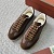 Мужские кроссовки Loro Piana Sea Tennis Walk - Brown