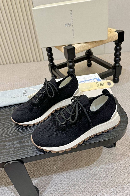 Мужские кроссовки Brunello Cucinelli knitted
