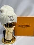 Шапка Louis Vuitton logo-embroidered - White