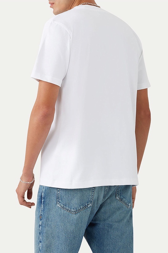 Футболка белого цвета Casablanca Aiiiiir