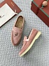 Женские лоферы Loro Piana Summer Charms Walk premium - Pink