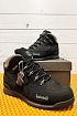 Мужские ботинки с мехом Timberland Euro Rock Hiker - Black / Grey
