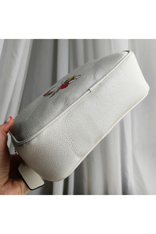 Женская кожаная сумка Coach Mini Jamie 22x16 см (2 расцветки)