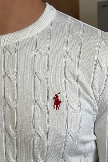 Мужская белая футболка Роlо Ralрh Lаurеn   