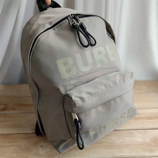 Нейлоновый рюкзак Burberry Horseferry logo 40x30 см   