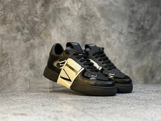 Женские кожаные кроссовки Valentino Gavani   