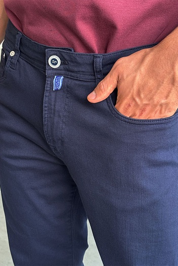 Мужские тёмно-синие джинсы Jacob Cohen    