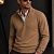 Мужской джемпер Burberry quarter-zip - Brown