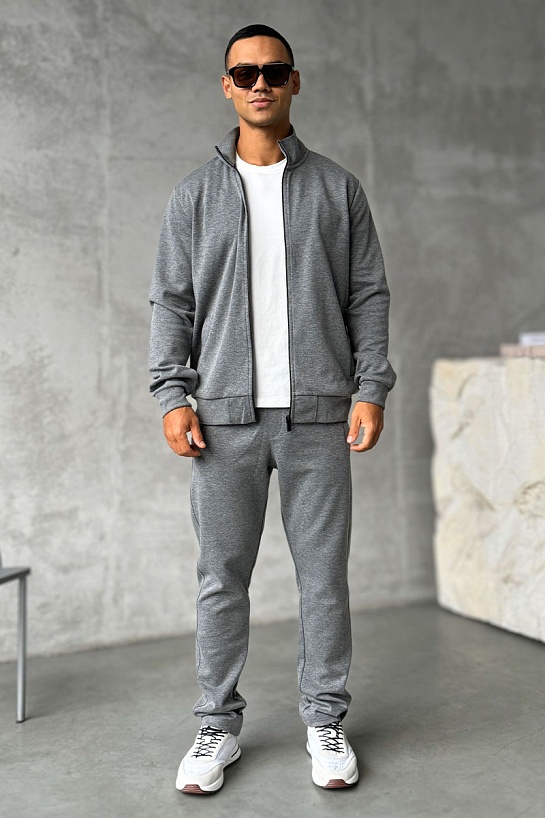 Мужские спортивные штаны Zegna серого цвета