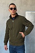 Мужская зелёная ветровка Hugo Boss logo-patch