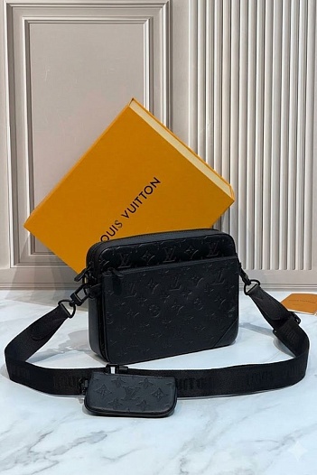 Кожаная сумка Louis Vuitton Trio premium 25x18.5x7 см   