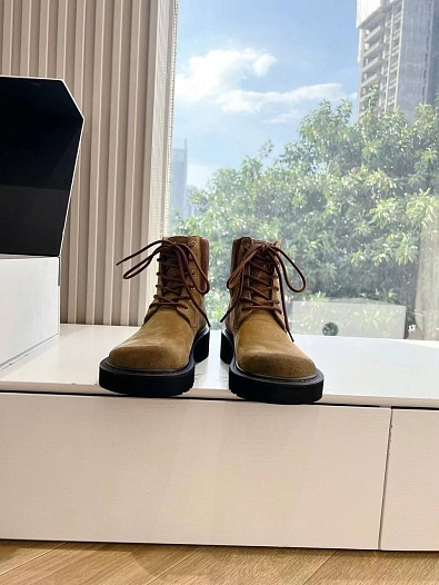 Женские ботинки Loewe Premium - Chestnut   