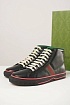 Мужские кроссовки Gucci Tennis 1977 high-top - Black
