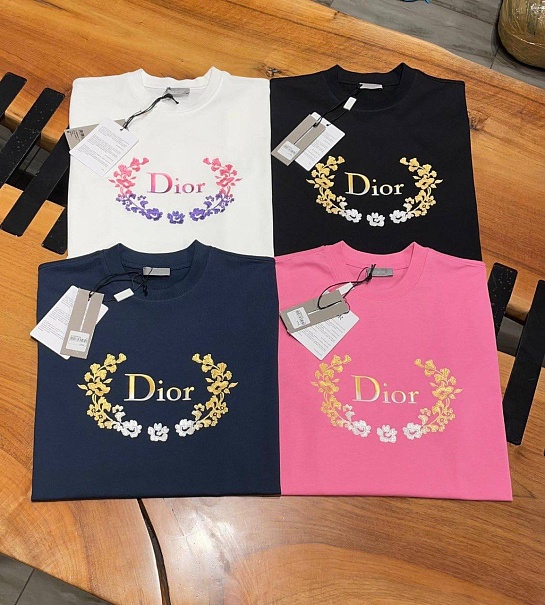 Мужская белая футболка Dior Ski Capsule