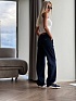 Женские синие джинсы Loro Piana premium