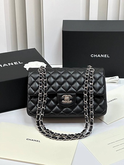 Женская кожаная сумка Chanel Timeless Premium  23x14.5x6 см   