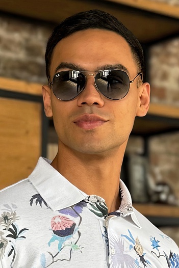 Солнцезащитные очки Ray-Ban Aviator Large Metal   