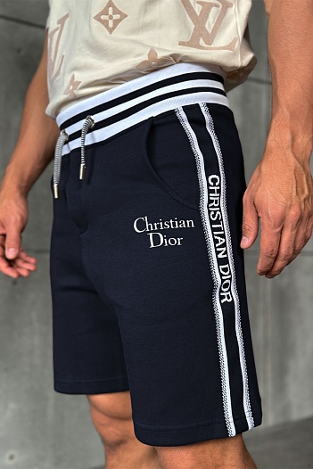 Мужские шорты Christian Dior - Navy   