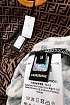 Мужская футболка Fendi Double F - Brown