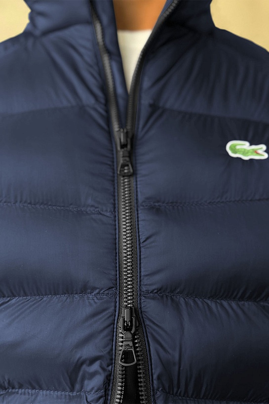 Мужской жилет Lacoste тёмно-синего цвета