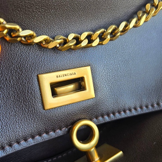 Кожаная сумка Balenciaga Rodeo 34x19 см   