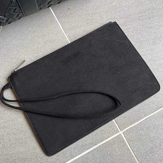 Дорожная кожаная сумка Bottega Veneta premium 50x27x24 см