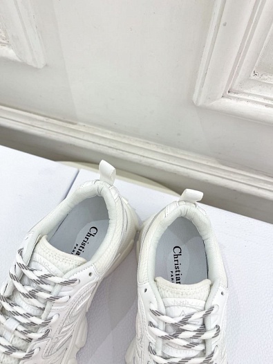 Женские кроссовки Dior Chrono Premium - White   