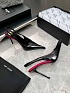 Женские кожаные туфли на каблуке Yves Saint Laurent premium