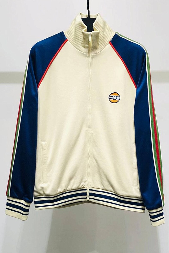 Мужской костюм Gucci Technical Jersey - Beige / Blue